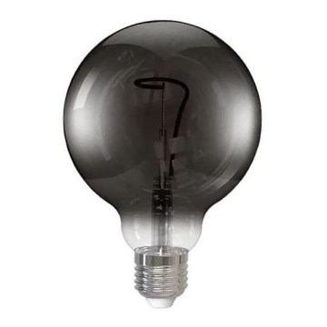 Lâmpada FILAMENTO LED SHAPE G95 E27/4W/230V 1800K fumado