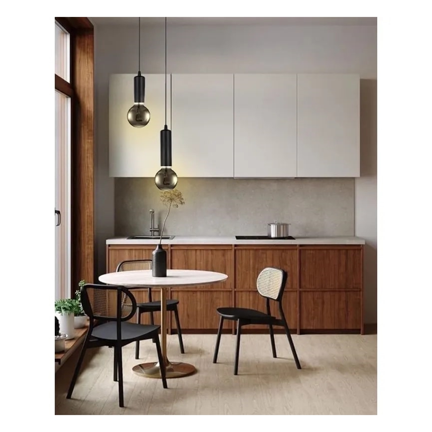 Lâmpada FILAMENTO LED SHAPE G95 E27/4W/230V 1800K fumado