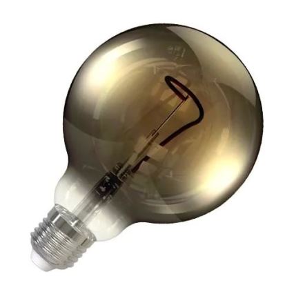 Lâmpada FILAMENTO LED SHAPE G95 E27/4W/230V 1800K fumado