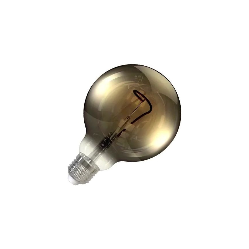 Lâmpada FILAMENTO LED SHAPE G95 E27/4W/230V 1800K fumado
