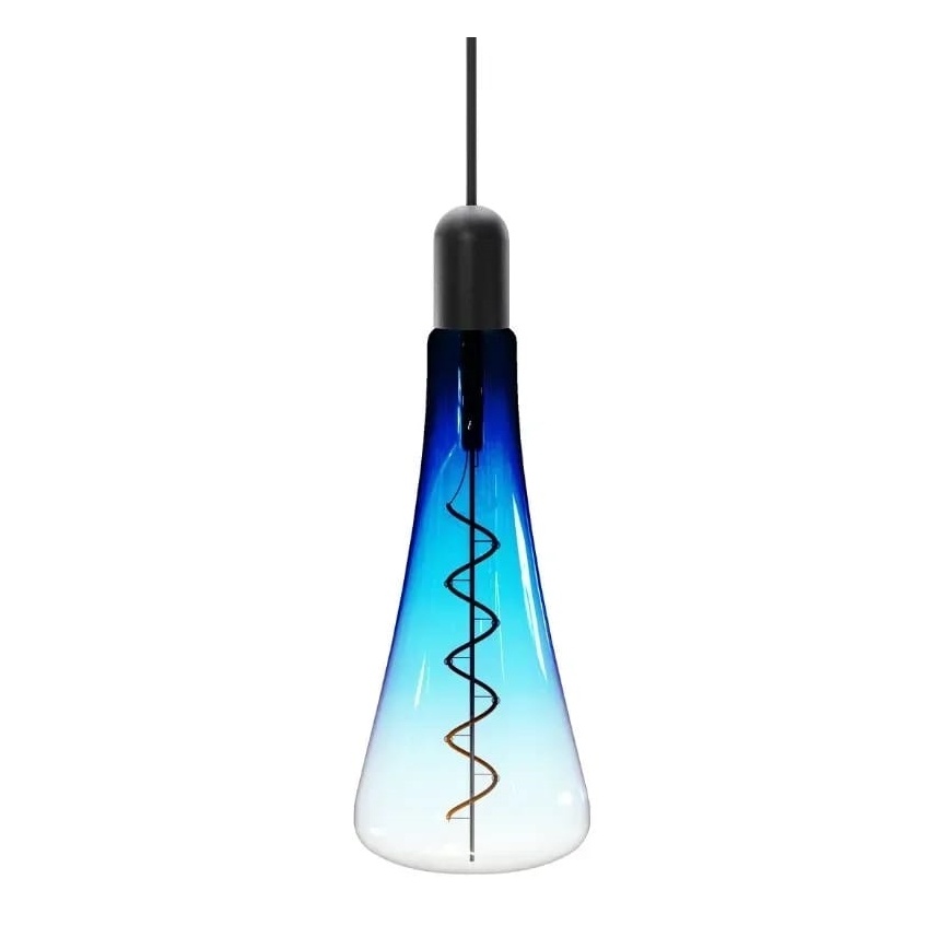 Lâmpada FILAMENTO LED SHAPE T110 E27/5W/230V 1800K azul