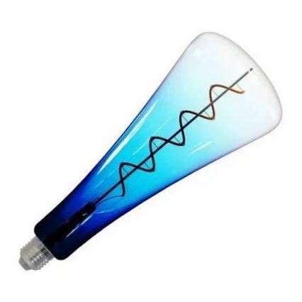 Lâmpada FILAMENTO LED SHAPE T110 E27/5W/230V 1800K azul