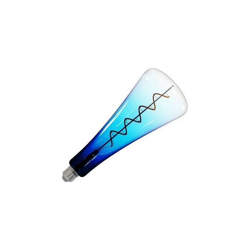 Lâmpada FILAMENTO LED SHAPE T110 E27/5W/230V 1800K azul