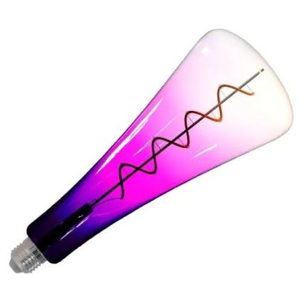 Lâmpada FILAMENTO LED SHAPE T110 E27/5W/230V 1800MK roxo