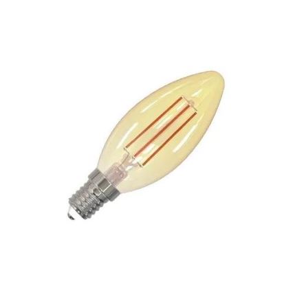 Lâmpada FILAMENTO LED SLIM VINTAGE C35 E14/4,5W/230V 1800K