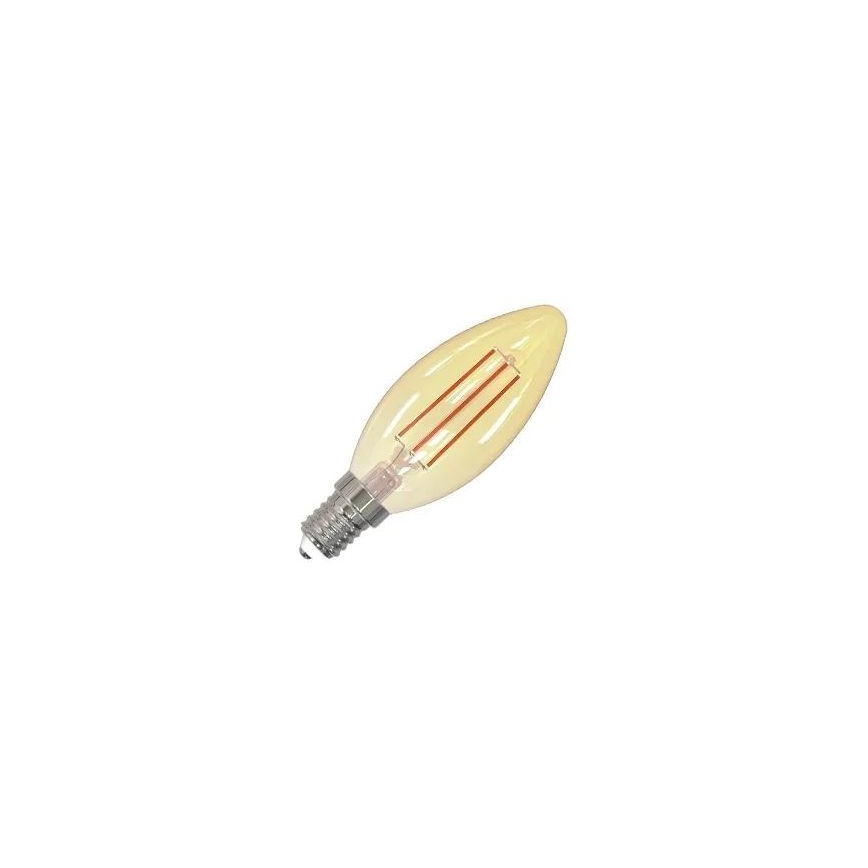 Lâmpada FILAMENTO LED SLIM VINTAGE C35 E14/4,5W/230V 1800K