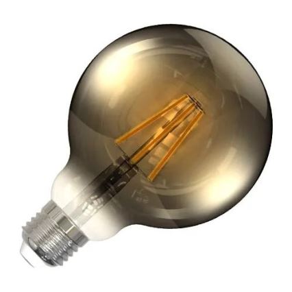 Lâmpada FILAMENTO LED SMOKE G95 E27/4W/230V 2000K