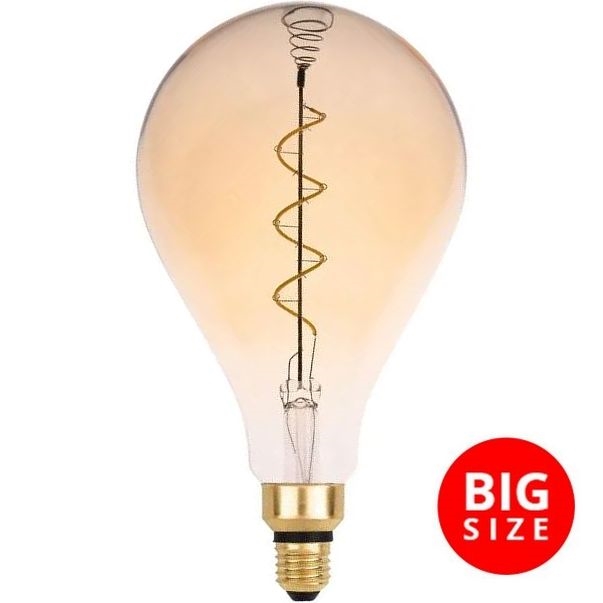 Lâmpada FILAMENTO LED SPIRAL VINTAGE A165 E27/4W/230V 2000K