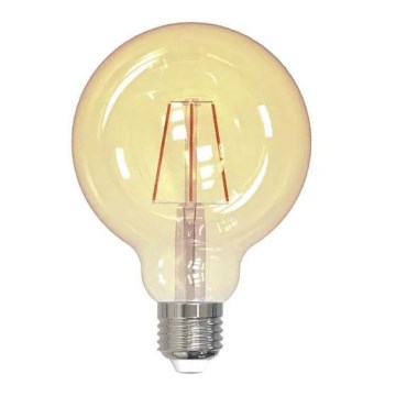 Lâmpada FILAMENTO LED VINTAGE G95 E27/4W/230V 2000K