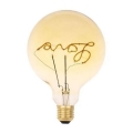 Lâmpada FILAMENTO LED VINTAGE LOVE G125 E27/2W/230V 2000K