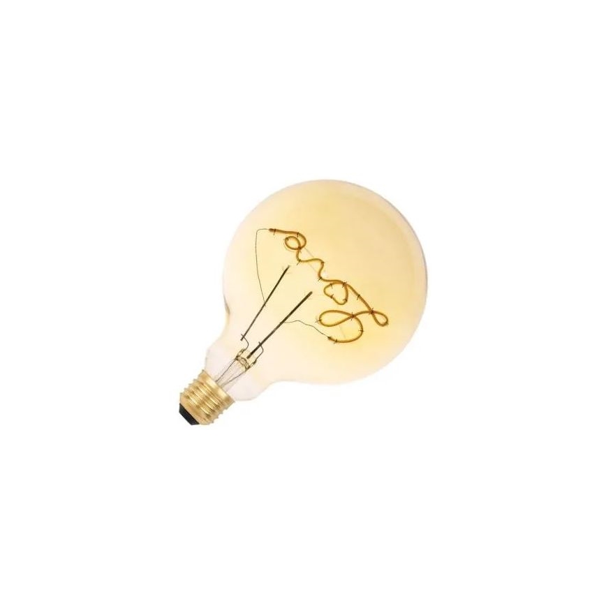 Lâmpada FILAMENTO LED VINTAGE LOVE G125 E27/2W/230V 2000K