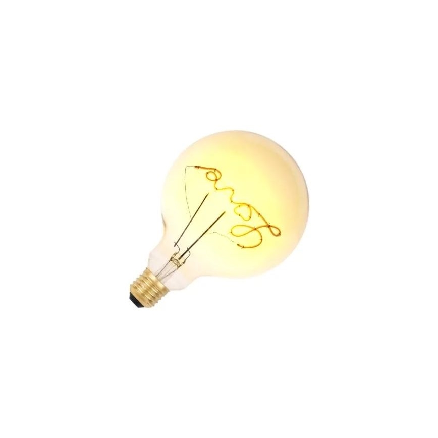 Lâmpada FILAMENTO LED VINTAGE LOVE G125 E27/2W/230V 2000K