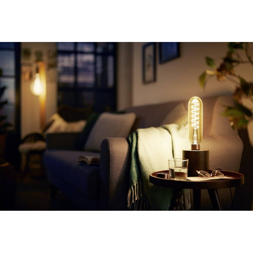 Lâmpada fosca LED VINTAGE Philips T65 E27/6,5W/230V 2000K