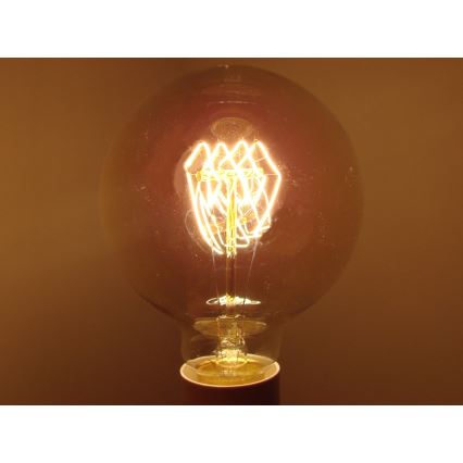 Lâmpada industrial decorativa com regulação SELEBY G95 E27/60W/230V 2200K