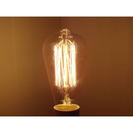 Lâmpada industrial decorativa com regulação SELEBY ST64 E27/40W/230V 2200K