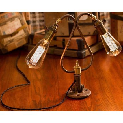 Lâmpada industrial decorativa com regulação SELEBY ST64 E27/40W/230V 2200K