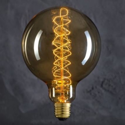 Lâmpada industrial decorativa com regulação SELRED G125 E27/60W/230V 2200K
