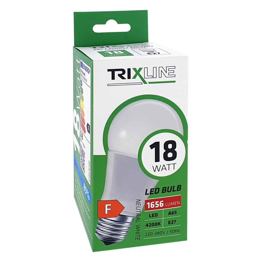 Lâmpada LED A65 E27/18W/230V 4200K