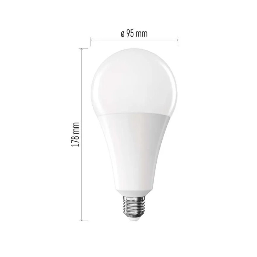 Lâmpada LED A95 E27/28W/230V 2700K