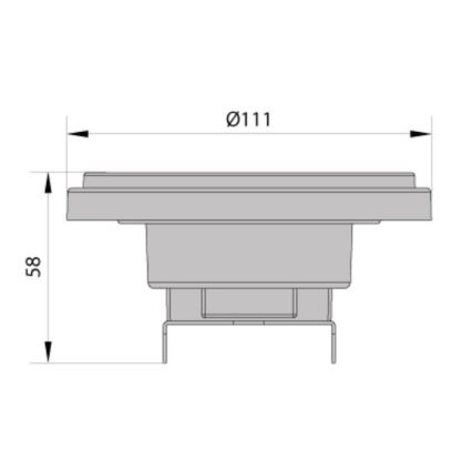 Lâmpada LED AR111 G53/12W/12V 4000K