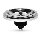 Lâmpada LED AR111 GU10/12W/230V 3000K 24°