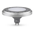 Lâmpada LED AR111 GU10/12W/230V 3000K prateado 120°