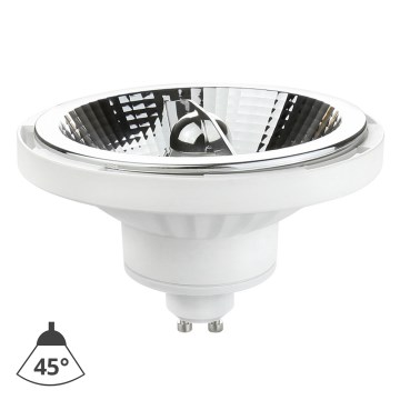 Lâmpada LED AR111 GU10/12W/230V 4000K 45° branco