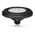 Lâmpada LED AR111 GU10/12W/230V 4000K preto 30°