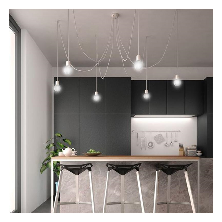 Lâmpada LED BRANCA COM FILAMENTO A60 E27/13W/230V 4000K