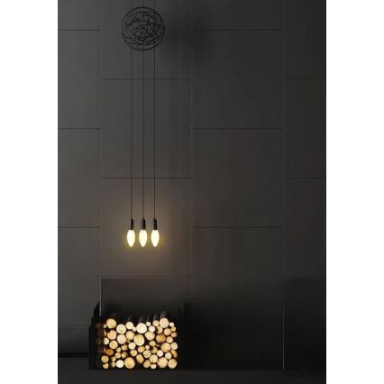 Lâmpada LED BRANCA COM FILAMENTO C35 E14/4,5W/230V 3000K