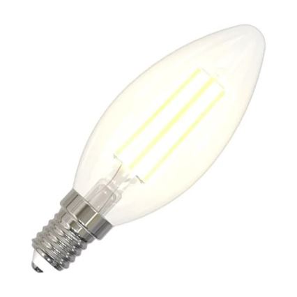 Lâmpada LED BRANCA COM FILAMENTO C35 E14/4,5W/230V 3000K