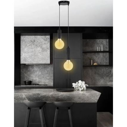 Lâmpada LED BRANCA COM FILAMENTO G125 E27/13W/230V 3000K