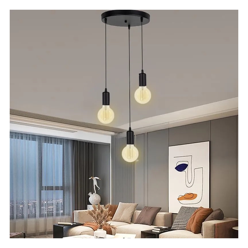 Lâmpada LED BRANCA COM FILAMENTO G95 E27/13W/230V 3000K