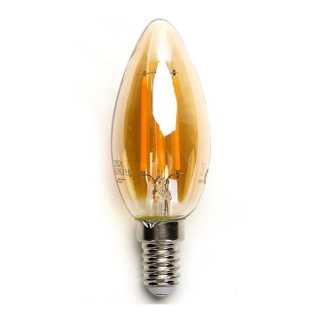 Lâmpada LED C35 E14/4W/230V 2200K - Aigostar
