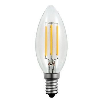 Lâmpada LED C37 E14/4W/230V 3000K