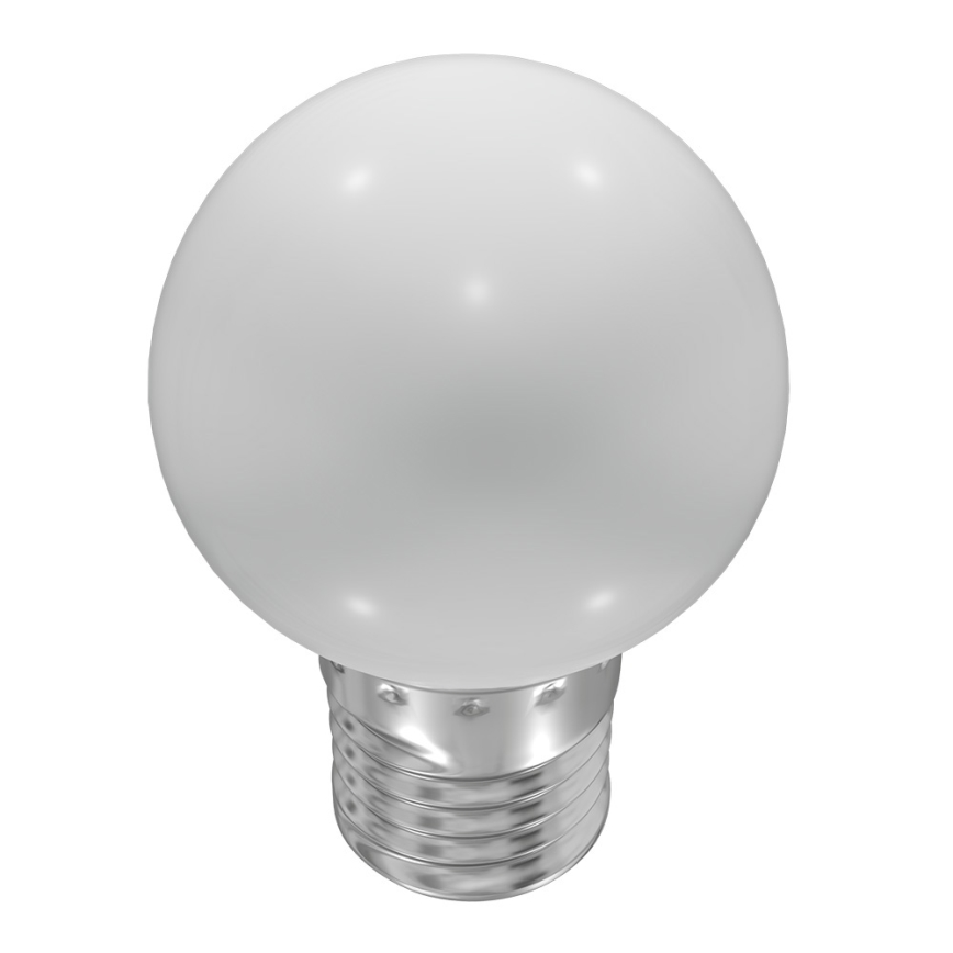 Lâmpada LED COLOURMAX E27/1W/230V branco 6000K