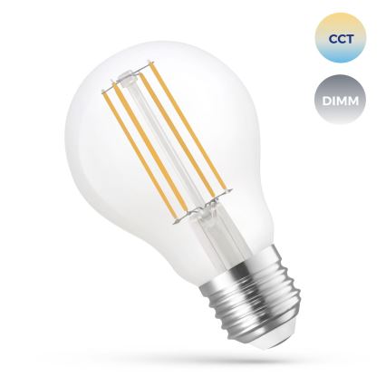Lâmpada LED com regulação A60 E27/5W/230V 2700-6500K Wi-Fi Tuya