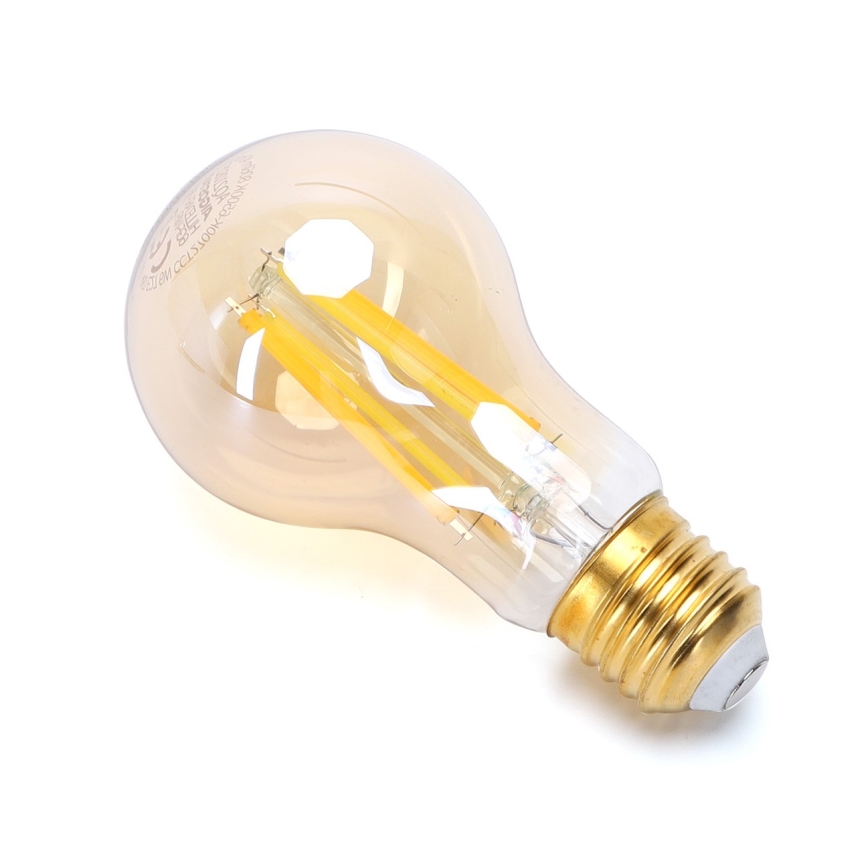 Lâmpada LED com regulação A60 E27/6W/230V 2700-6500K Wi-Fi - Aigostar