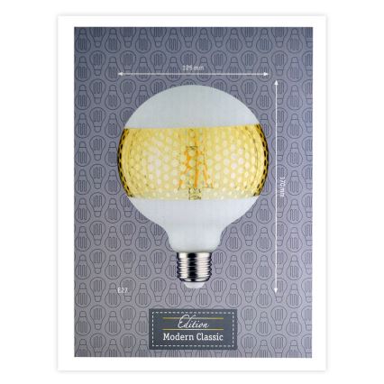 Lâmpada LED com regulação CLASSIC G125 E27/4,5W/230V 2500K - Paulmann 28770