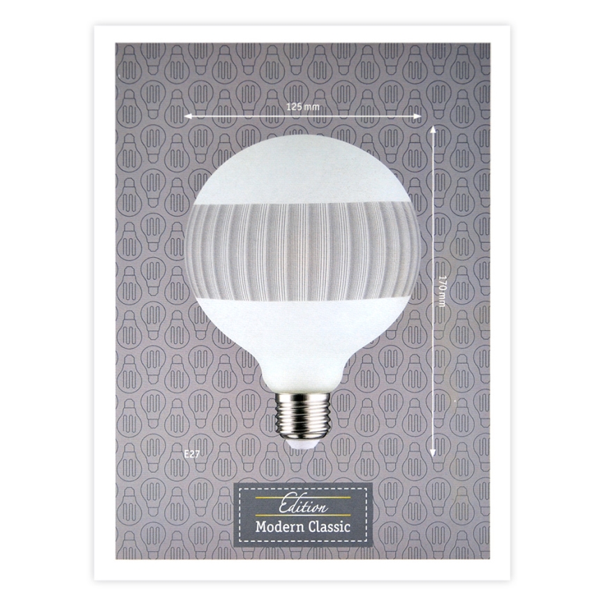 Lâmpada LED com regulação CLASSIC G125 E27/4,5W/230V 2600K - Paulmann 28743