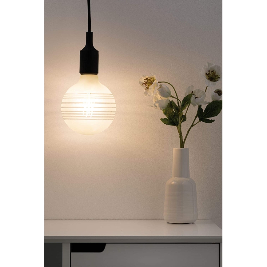 Lâmpada LED com regulação CLASSIC G125 E27/4,5W/230V 2600K - Paulmann 28744