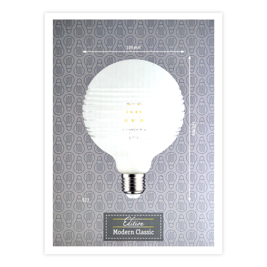 Lâmpada LED com regulação CLASSIC G125 E27/4,5W/230V 2600K - Paulmann 28744