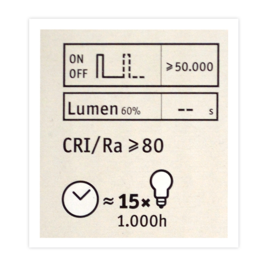Lâmpada LED com regulação CLASSIC G125 E27/4,5W/230V 2600K - Paulmann 28744