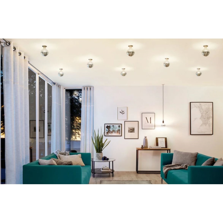 Lâmpada LED com regulação com uma mirror cap GLOBE E27/6,5W/230V - Paulmann 28673