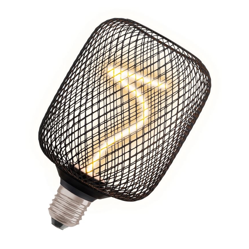 Lâmpada LED com regulação DECOR FILAMENT E27/3,5W/230V 1800K preto - Osram