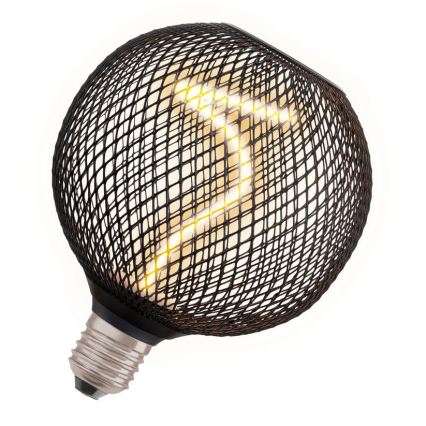 Lâmpada LED com regulação DECOR FILAMENT G125 E27/3,5W/230V 1800K preto - Osram