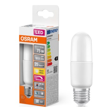 Lâmpada LED com regulação E27/11W/230V 2700K CRI 90 - Osram
