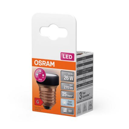 Lâmpada LED com regulação E27/3,5W/230V 4000K - Osram