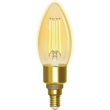 Lâmpada LED com regulação FILAMENT C35 E14/4,5W/230V 2700-6500K Wi-Fi - Aigostar