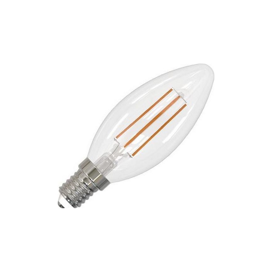 Lâmpada LED com regulação FILAMENT C35 E14/6W/230V 3000K